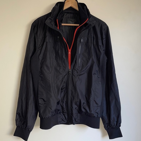 ZARA MAN | Dual zip layered rain jacket - Picture 4 of 10